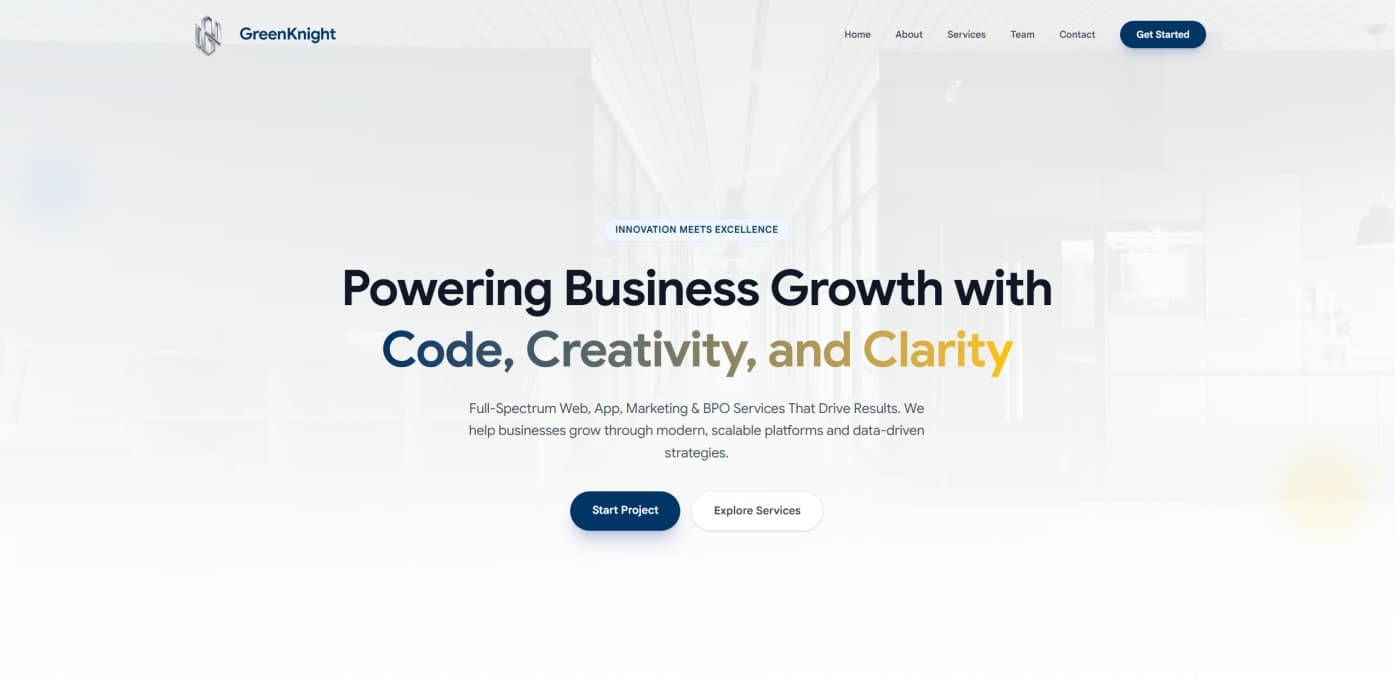 Crafting a High-Conversion Digital Identity for Green Knight — Green Knight case study