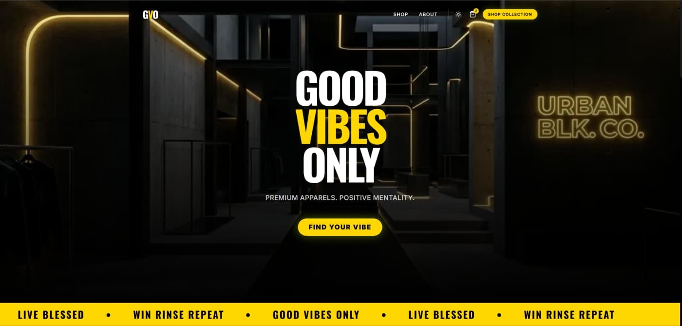 How We Built a Premium Streetwear E-commerce Platform with Automated Print-on-Demand Order Routing for Good Vibes Only — Good Vibes Only (GVO) case study