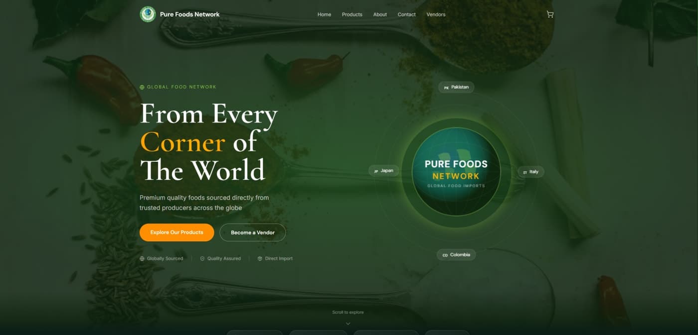 Globalizing Taste: Building a Premium End-to-End E-commerce Ecosystem for Pure Foods Network — Pure Foods Network case study