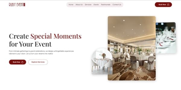 From Ad Click to CRM Lead: Full-Funnel Growth for Ruby Event Center — Naqvix case study