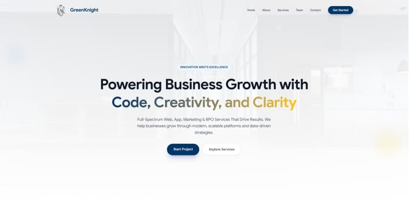 Crafting a High-Conversion Digital Identity for Green Knight screenshot 2