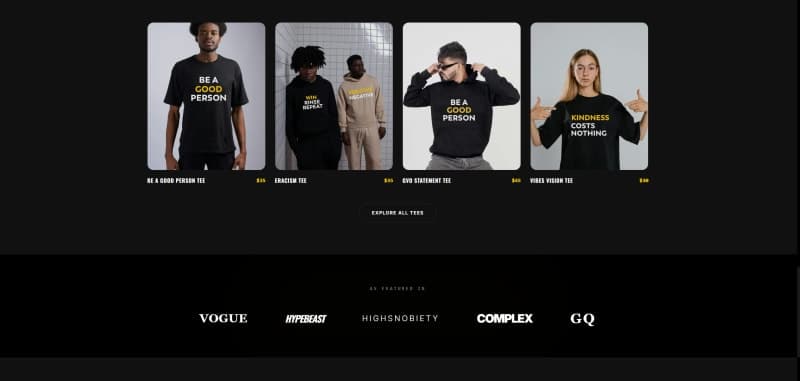 How We Built a Premium Streetwear E-commerce Platform with Automated Print-on-Demand Order Routing for Good Vibes Only screenshot 3
