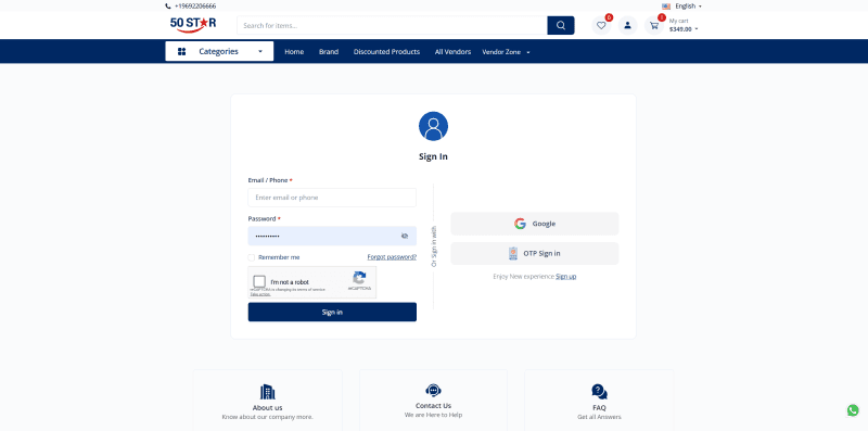 How We Engineered 50Star — A Full-Scale Multi-Vendor Marketplace Platform with End-to-End Apps, Auto-SEO & One-Click Design Control for the U.S. Market screenshot 3