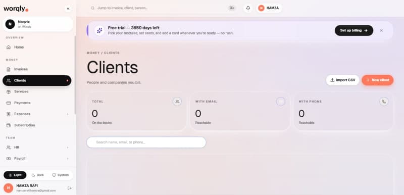 Title: Revolutionizing the Digital Workspace: A Comprehensive Web Development & UI/UX Transformation for Worqly screenshot 5