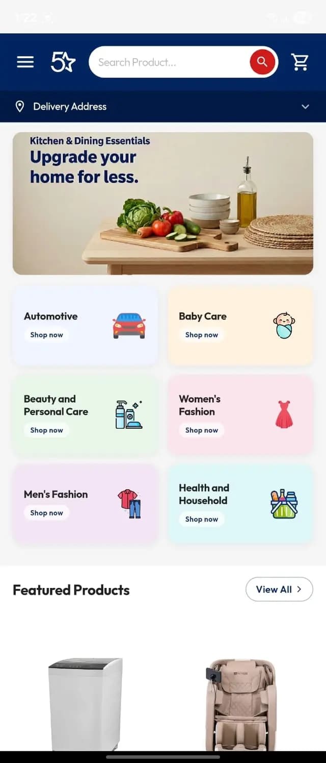 How We Engineered 50Star — A Full-Scale Multi-Vendor Marketplace Platform with End-to-End Apps, Auto-SEO & One-Click Design Control for the U.S. Market screenshot 5
