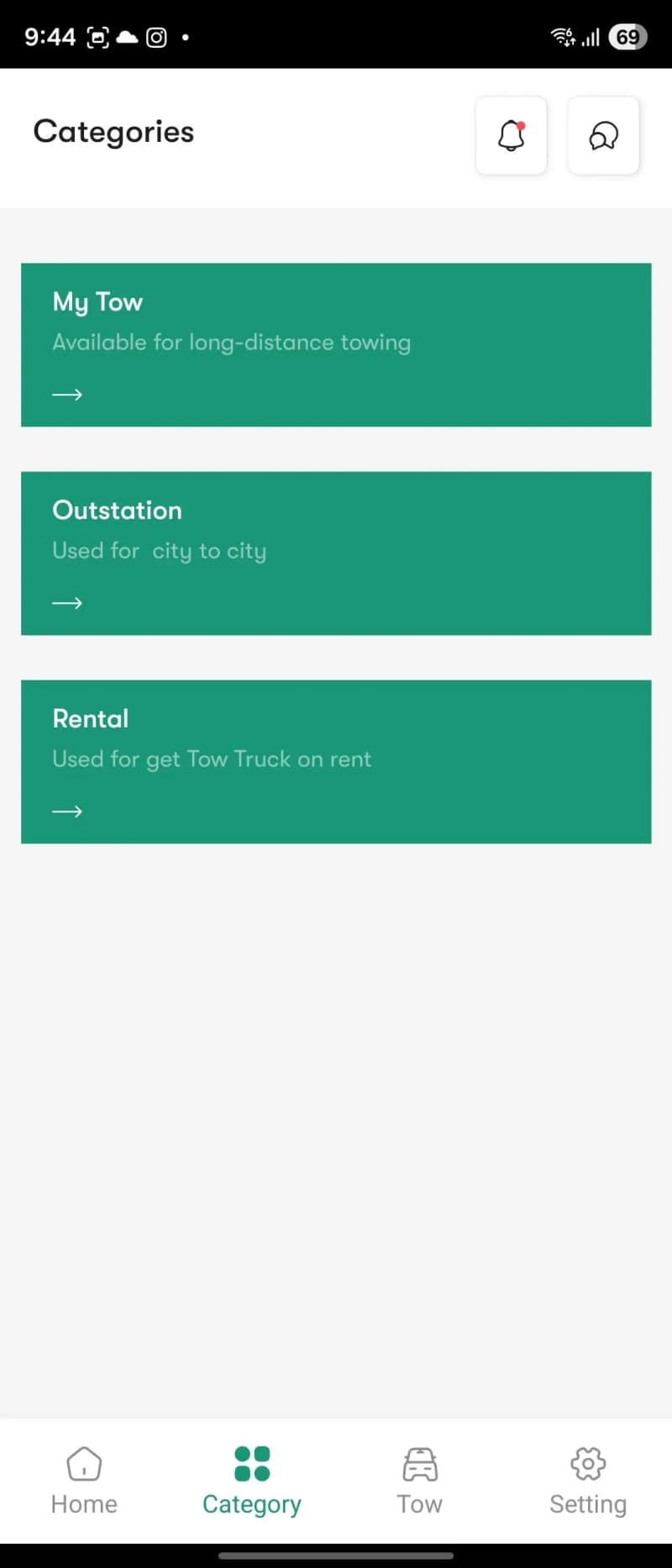 On-Demand "Uber for Towing" Mobile App Ecosystem screenshot 3