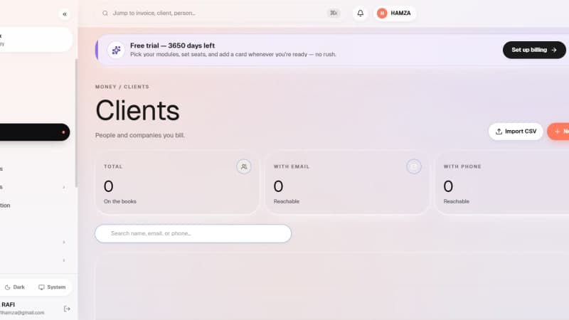 Worqly: UI/UX Overhaul and Full-Stack Rebuild for a Business Operations SaaS screenshot 5