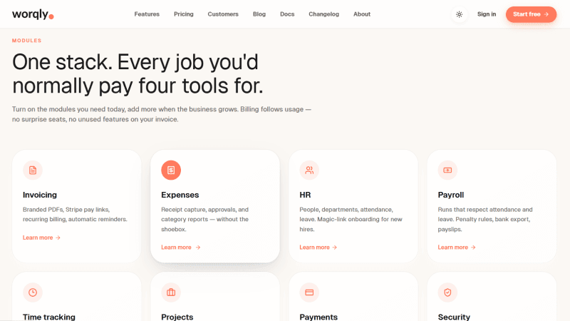 Worqly: UI/UX Overhaul and Full-Stack Rebuild for a Business Operations SaaS screenshot 8