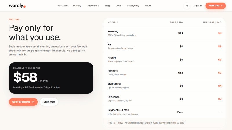 Worqly: UI/UX Overhaul and Full-Stack Rebuild for a Business Operations SaaS screenshot 7