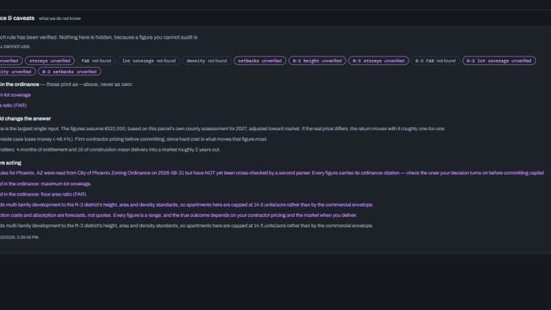 Property Genius: highest-and-best-use analysis from a single street address screenshot 12